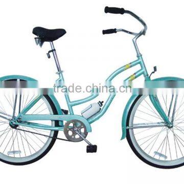 female 1speed steel beach cruiser bicycle SH-BB032