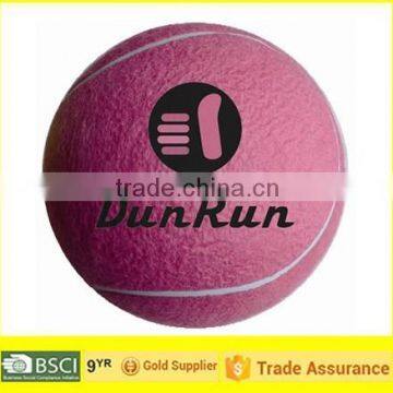 Inflatable tennis ball