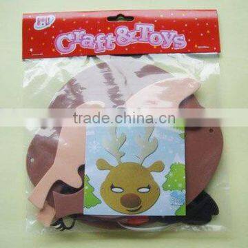 Foam Mask Kit / Reindeer mask / Christmas party