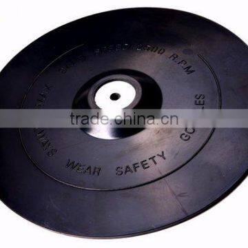 RUBBER BACKING PAD WITH SHANK