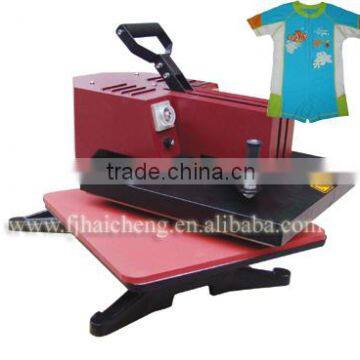 Flated heat press machine