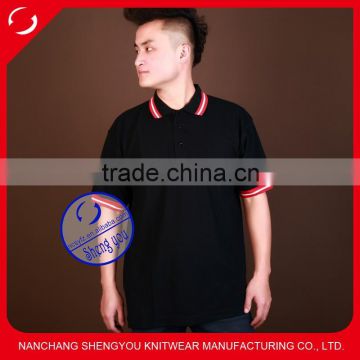 New fashion high quality custom cotton men polo shirt design