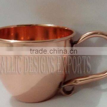 100% Copper Drinking Mug FDA approved