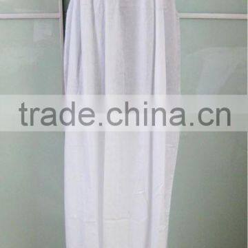 White cotton nightgown