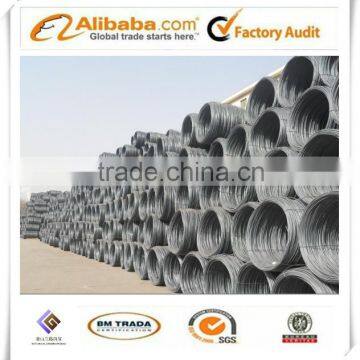 Best Selling Steel Wire Rods from Tangshan China Q195/Q235/SAE 1006/SAE 1008 ,Hot Rolled Wire Rod for Sale