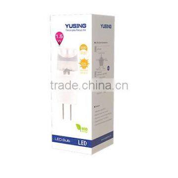 Ceramic + Plastic Halogen LED Bulb 1.5W LED G4 Bulb G4 LED 2700K Quality Choice photo-2