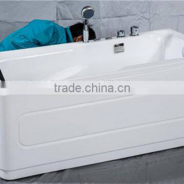 cUPC abs couple massage bathtub,polishing bathtub,white bathtub 150cm