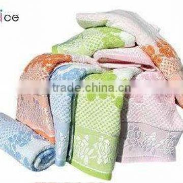 100% Cotton Jacquard Towelling Coverlet - Towel Blanket