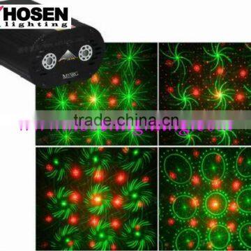 Red and green color laser with 4 patterns HS-M12RG