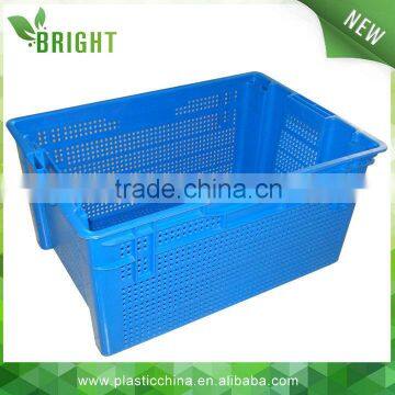 BX0362 20KG 100% Virgin mesh stackable plastic vegetable crates