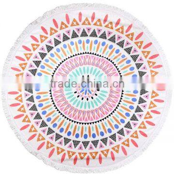 Round beach towels mandala