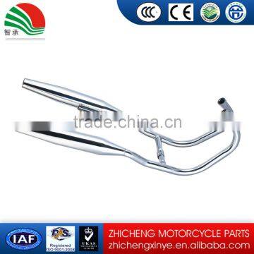 chrome color muffler exhaust pipe
