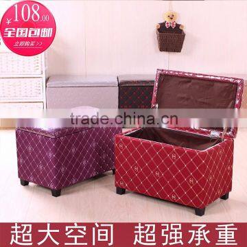 Shipping European Modern Shoes Stool Bench Simple Rectangular Bed Sofa Stool Stool Storage bo Seat photo-3