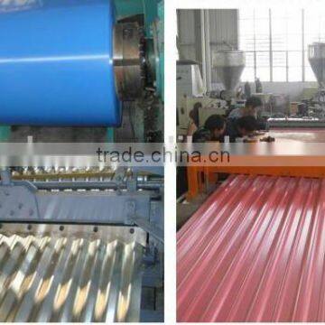 Construction materials(steel)corrugated steel roofing sheet YX25-205-820