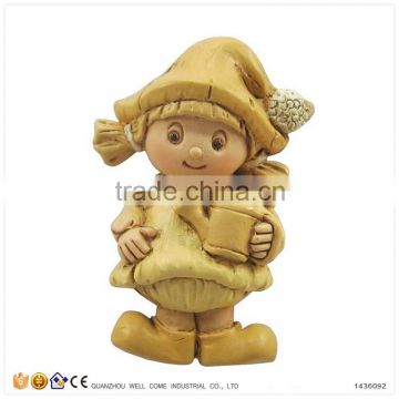 Wholesale Refrigerator Magnets Resin Children Garden Statues