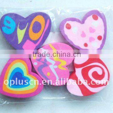 HEART SHAPE ERASERS