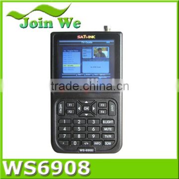 SATLINK WS6908 3.5" DVB-S FTA Professional Digital Satellite Signal Finder Meter ws 6908