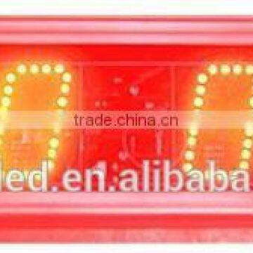 Red 18 Inch LED Waterproof Led Gas Station Price Sign photo-2