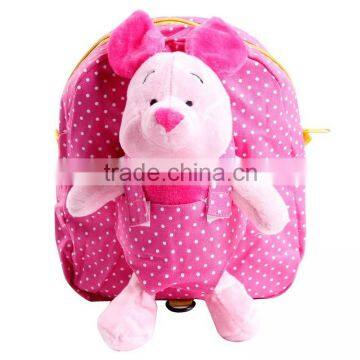 2015 nova factory wholesale lovely cartoon animal kids backpacks