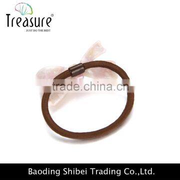 2015 Latest Girls Hair Bands Wholesale Elastic Bowknot Hair Band photo-3