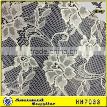 embroidered floral lace for dress or underwear