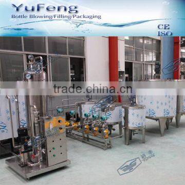 Customized 1000LPH carbonated drink processing line with dosing pump