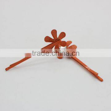 New Flower Pearl Hairpin for Girls Alloy Hair Claw Colorful Kids Hair Clips and Grips photo-4