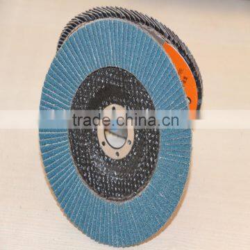 4.5mm Zirconia Flap Disc with fiber glass for polishing