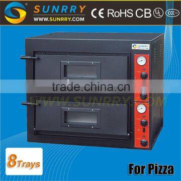 2015 New 2 decks bakery equipment industrial bread small baking oven pizza for sale with high quality