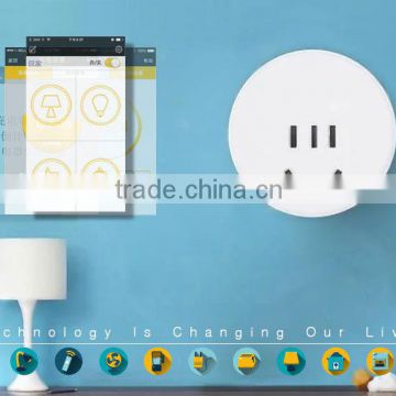 220V 10A wifi power socket for smart home automation system with wifi socket plug EU US AU UK type