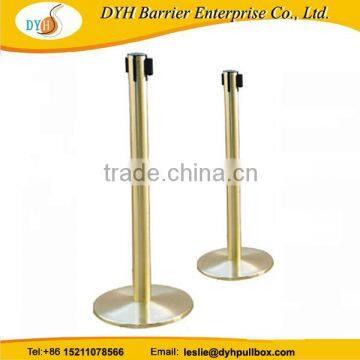 gold stanchion crowd control stanchion post crowd control strap barrier