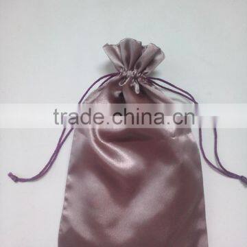 Recycled Custom Satin Shoe Bag Drawstring