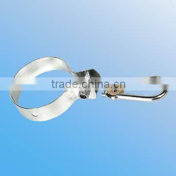 round galvanised metal swing hook