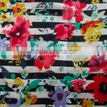 Favorite Printing Wool Peach fashion woven fabric