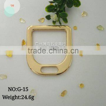 New style light gold buckle accessory for handbag