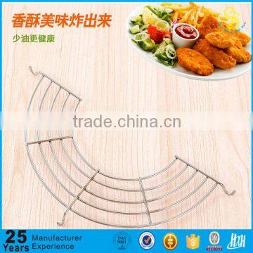 Guangzhou factory metal wire kitchen stainless steel hot pot pads, metal steam rack, heavy duty rack