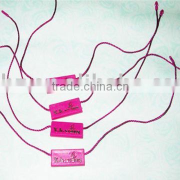 pink shoes plastic seal