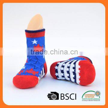 custom cotton anti-slip indoor flooring hot girl tube sock