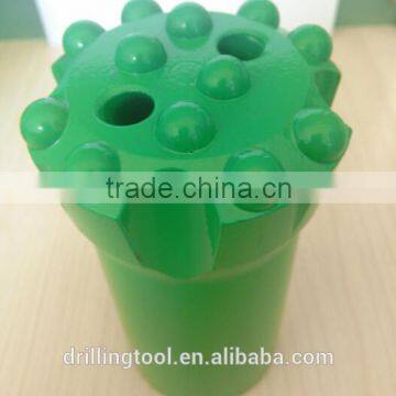 R38 64mm 70mm Button Bit / T38 Retrac Button bit with Drop Center for Underground Construction