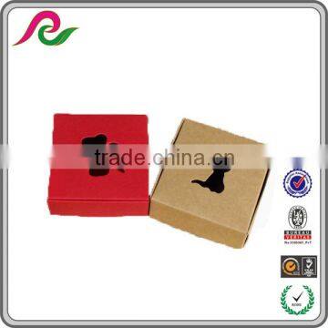 small window cuboid colourful carboard box