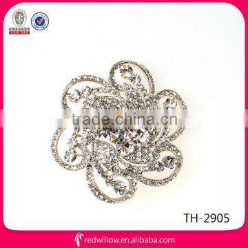 Manufacture wholesale fashionable crystal stones wedding brooches