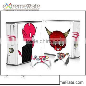 Vinyl decal cover for Xbox 360 slim console controller skin stickers