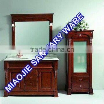 19'' Antique solid wood oak bathroom cabinet(MJ-393)