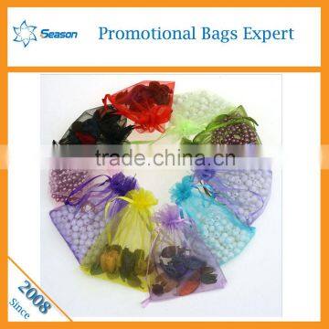 Cheap Yarn drawstring bag Non-woven rawstring bags Small storage bag