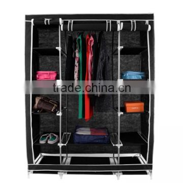 non -woven fabric kids plastic wardrobe