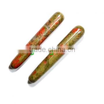 Unakite : Wholesale Gemstone Massage Wands