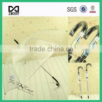 bubble umbrella manufacture in china fashion stick Japanese transparent umbrella