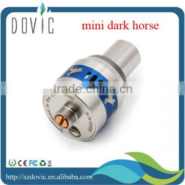 Mini Dark horse rda carbon fiber dark horse rda/turbo rda hot sale in USA market