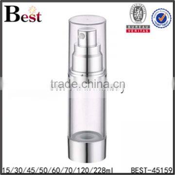 Cheap Empty Airless Bottle Packaging Clear Airless Bottle Natural Airless Bottle