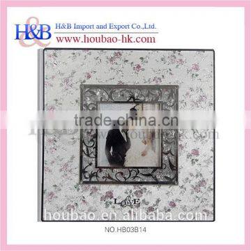 global hot sale luxury 10*10, 14*14 sliver acrylic sexy photo album